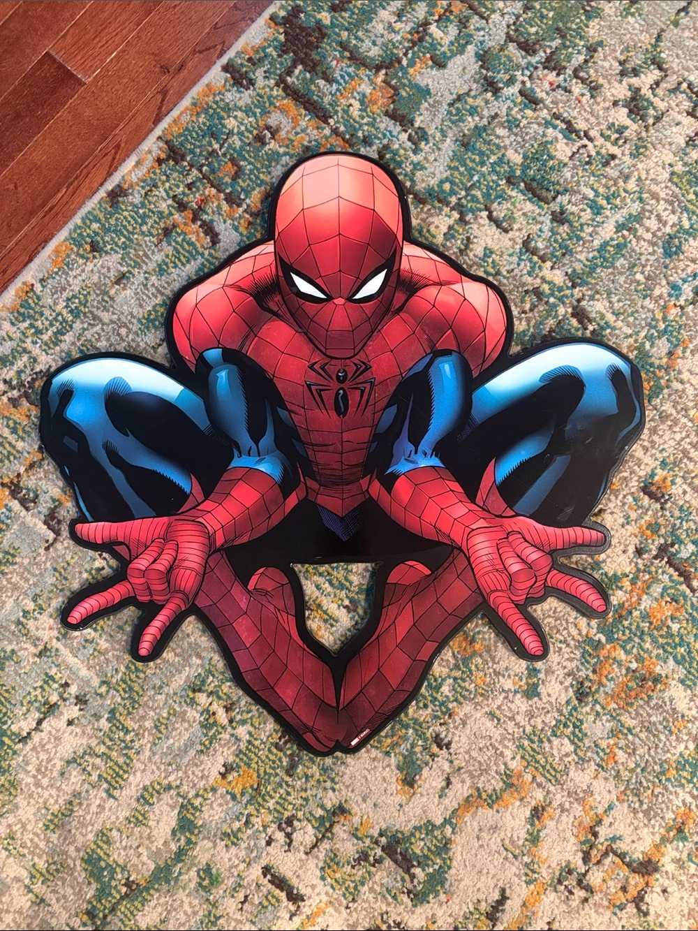 Marvel Spider-Man Wall Art in Red and Blue